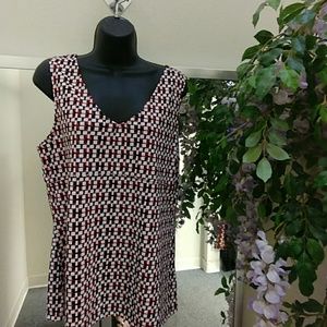 DKNY Printed Tank Top